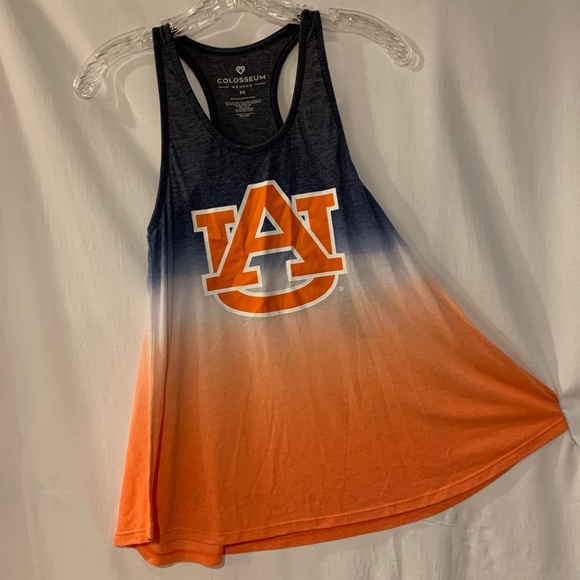 Colosseum Tops - NWT Auburn AU Tigers Ombré Tank Shirt Women's SizeM